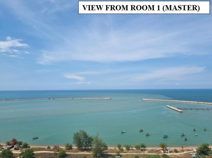 Seaside Haven Homestay Seaview Unit With Pool Opposite Ktcc & Mayang Mall - Pangsapuri Ladang Tanjung Kuala Terengganu Bagian luar foto
